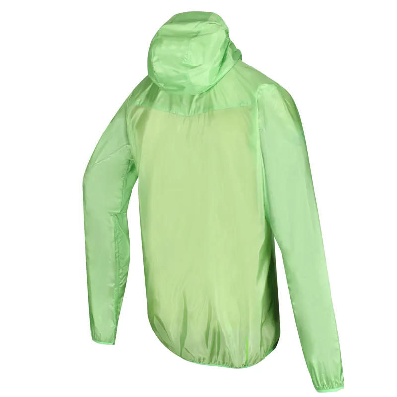 Inov8 Windshell FZ Mens Running Windproof Jacket in Green-6